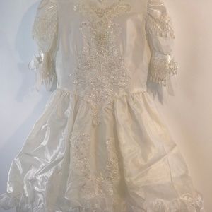 White Christening Dress